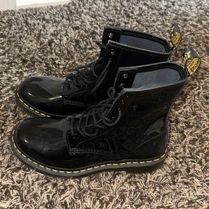 Black Doc Martin boots
